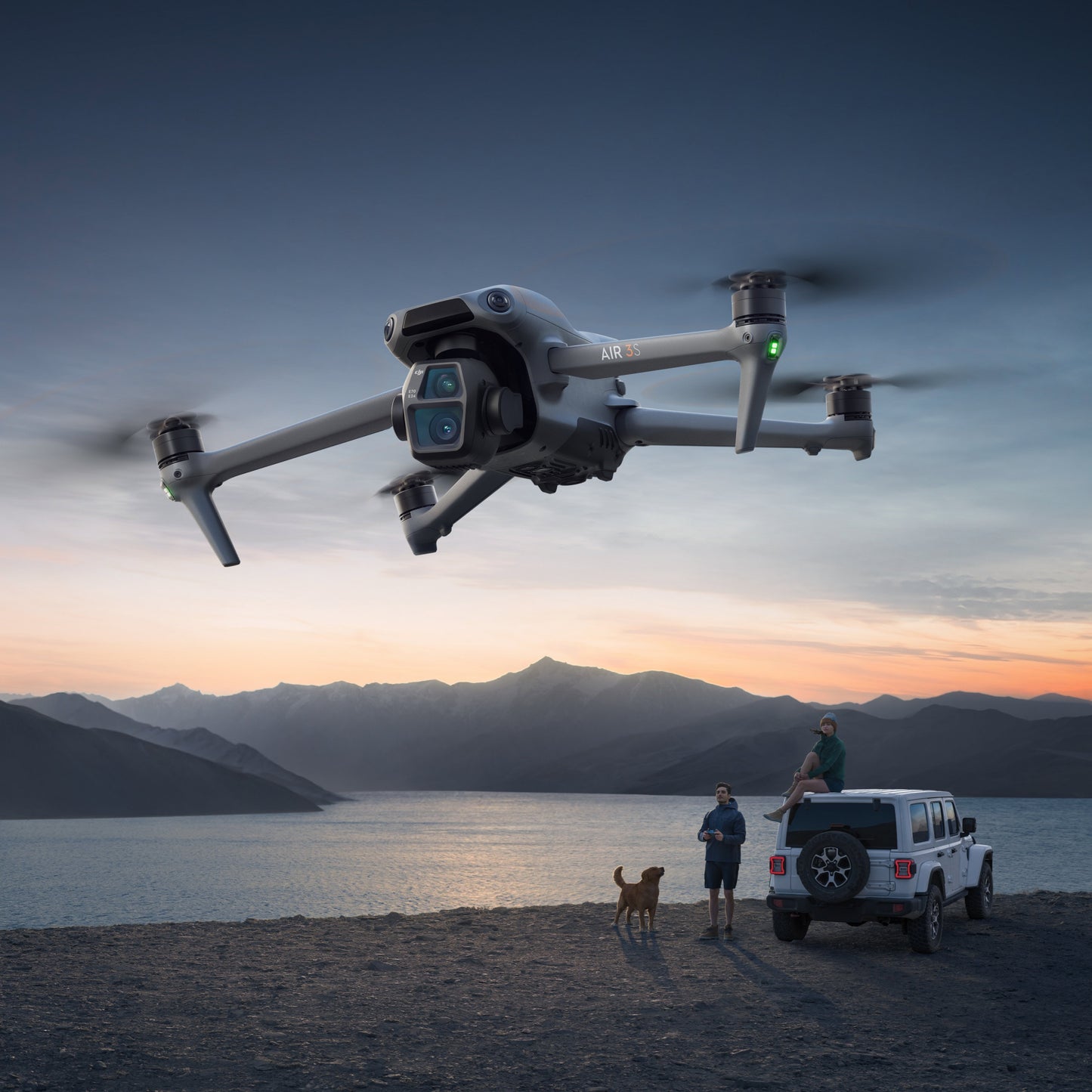 #DJIAir3S
#DJIRemoteWithScreen
#4KDrone
#SmartControllerDrone
#AerialCinematography