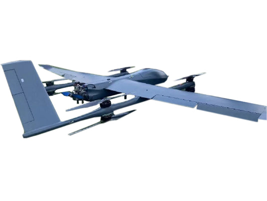 CROSMAX Fixed wing Drone with Vertical Take-off and Landing (50kg Payload)